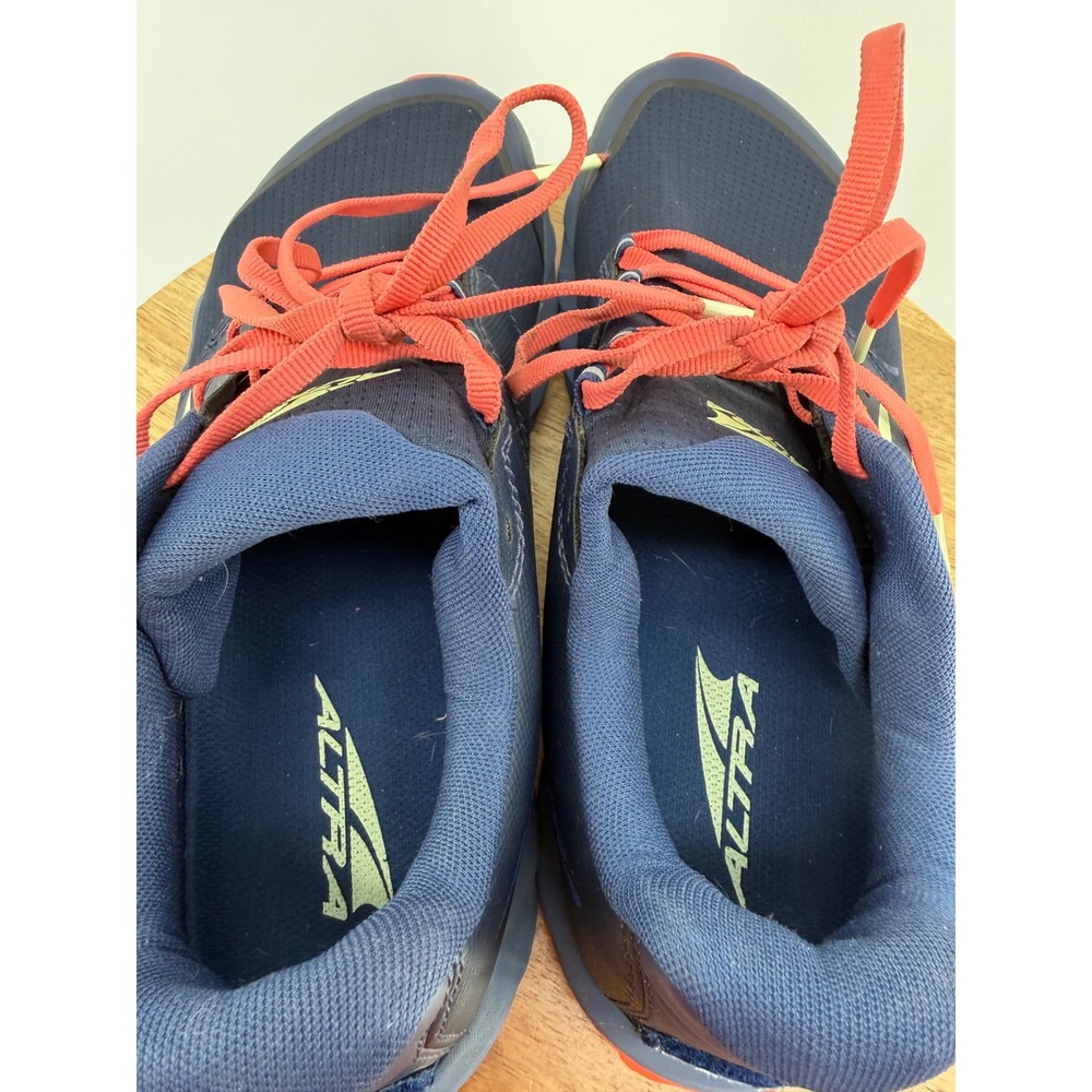 Altra Superior 5 Womens 10.5 Trail Running Shoes Navy Blue Coral AL0A5483442 - Picture 10 of 12